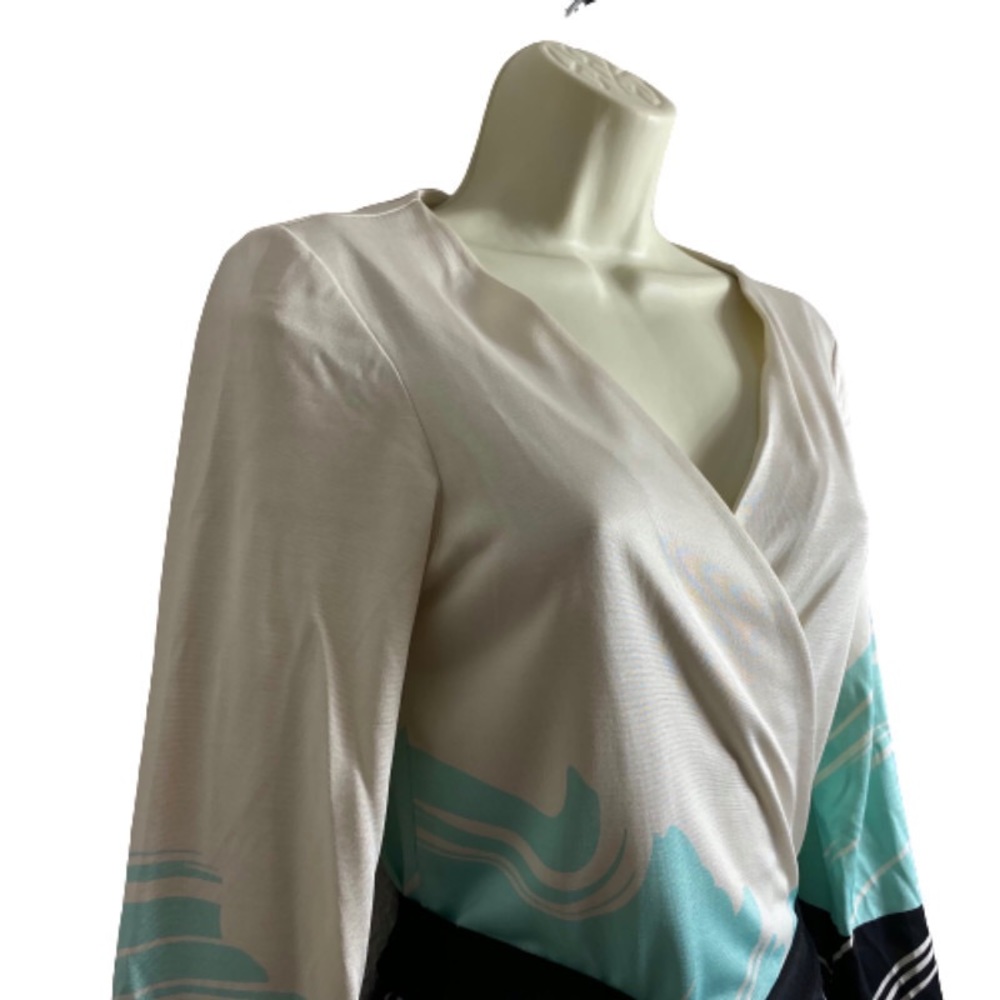 Diane Von Furstenberg Silk Julian II Wrap Dress - Picture 2 of 8